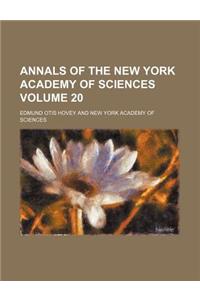 Annals of the New York Academy of Sciences Volume 20