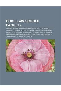 Duke Law School Faculty