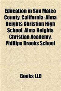 Education in San Mateo County, California