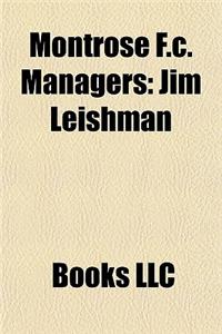 Montrose F.C. Managers