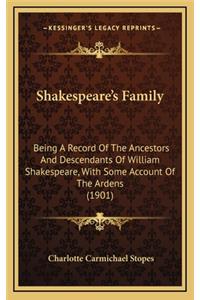 Shakespeare's Family