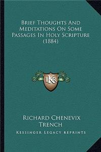 Brief Thoughts And Meditations On Some Passages In Holy Scripture (1884)