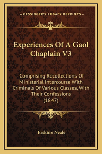 Experiences Of A Gaol Chaplain V3