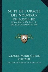 Suite De L'Oracle Des Nouveaux Philosophes