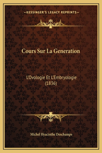 Cours Sur La Generation