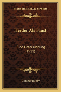 Herder Als Faust