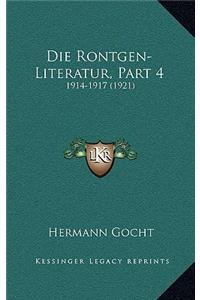 Rontgen-Literatur, Part 4