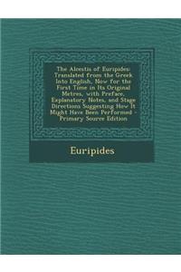 The Alcestis of Euripides