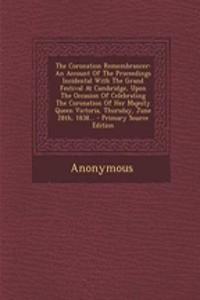 The Coronation Remembrancer