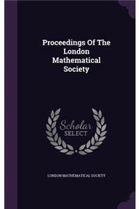 Proceedings of the London Mathematical Society