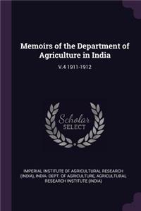 Memoirs of the Department of Agriculture in India