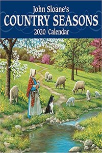 John Sloane's Country Seasons 2020 Mini Wall Calendar