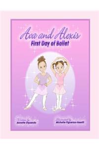 Ava and Alexis - First Day of Ballet