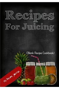 Recipes For Juicing