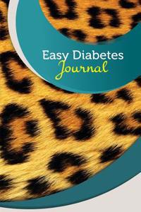 Easy Diabetes Journal: 50 Pages, 5.5 X 8.5 Cheetah