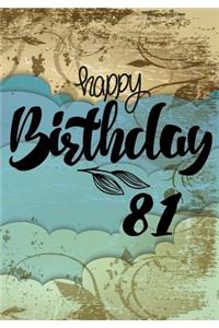 Happy Birthday 81