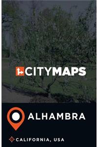 City Maps Alhambra California, USA