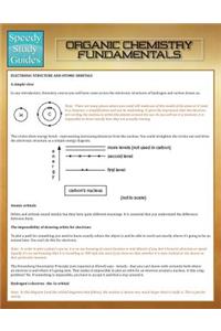 Organic Chemistry Fundamentals (Speedy Study Guides)