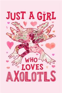 Just a Girl Who Loves Axolotls