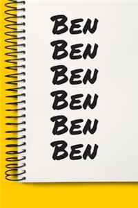 Name Ben A beautiful personalized
