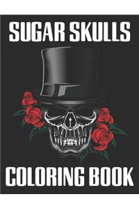 Sugar Skulls Coloring Book