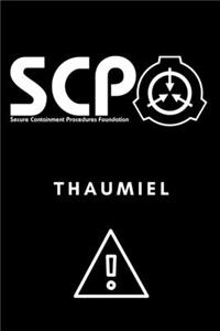 SCP Foundation - Thumiel Notebook - College-ruled notebook for scp foundation fans - 6x9 inches - 120 pages