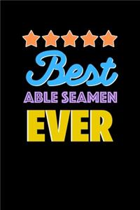 Best Able Seamen Evers Notebook - Able Seamen Funny Gift