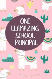 One llamazing School Principal