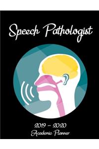 Speech Pathologist 2019 - 2020 Academic Planner