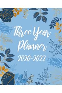 2020-2022 Three Year Planner