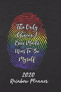 Be Myself, A Rainbow Planner