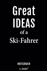 Notizbuch für Ski-Fahrer