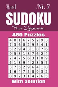 Hard Sudoku Nr.7: 480 puzzles with solution