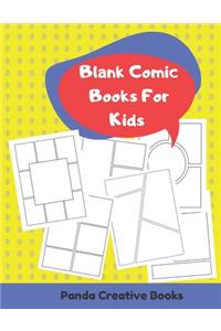 Blank Comic Books For Kids