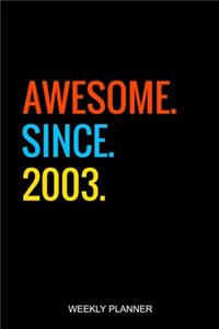 Awesome Since 2003