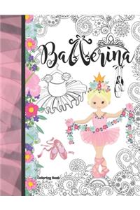 Ballerina Coloring Book