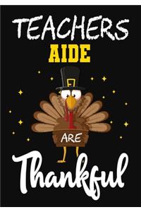 Teachers Aide Are Thankful