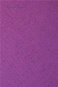 Purple Lined Notebook