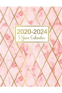 5 Year Calendar 2020-2024