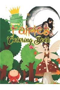 Fairies Coloring Book