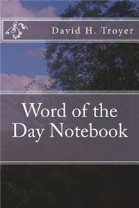 Word of the Day Notebook