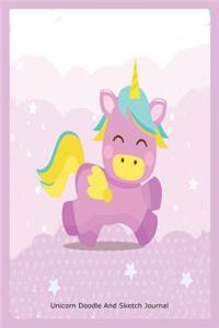 Unicorn Doodle and Sketch Journal
