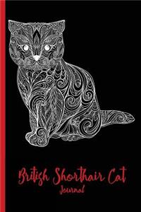 British Shorthair Cat Journal