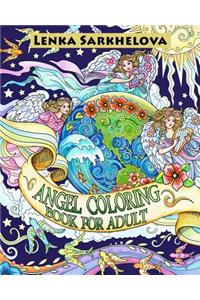 Angel Coloring Book for Adult