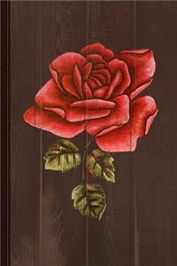 Vintage Rose Journal Notebook