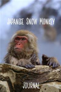 Japanese Snow Monkey Journal