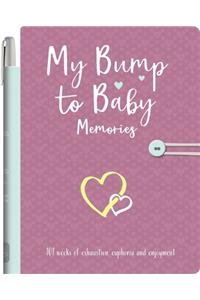 My Bump to Baby Memories