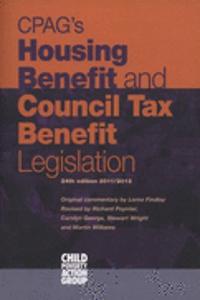 CPAG's Housing Benefit and Council Tax Benefit Legislation