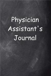 Physician Assistant's Journal Chalkboard Design
