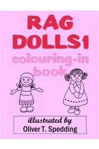 Rag Dolls 1 colouring-in Book